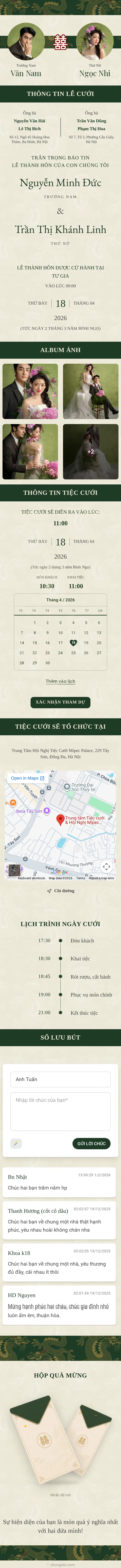 Xem trước mẫu Song Long Xanh